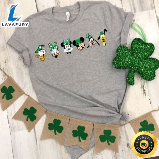 Disney Mickey And Friends St Patrick Day Shirt For Kids