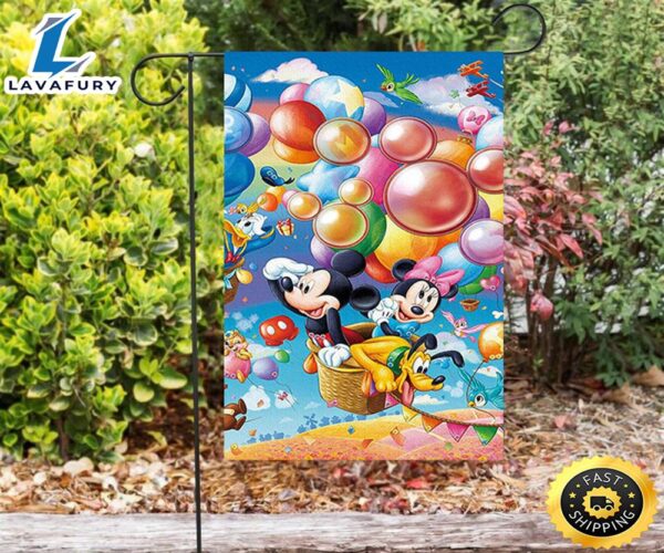 Disney Mickey And Friends11 Double Sided Printing Garden Flag