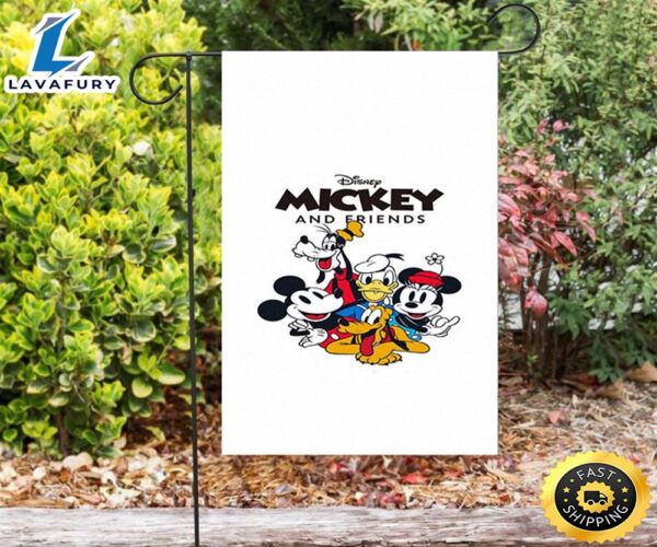 Disney Mickey And Friends16 Double Sided Printing Garden Flag