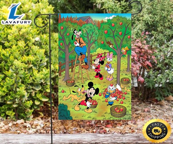 Disney Mickey And Friends17 Double Sided Printing Garden Flag