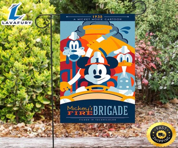 Disney Mickey And Friends2 Double Sided Printing Garden Flag