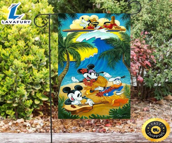 Disney Mickey And Friends9 Double Sided Printing Garden Flag