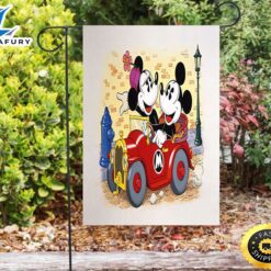 Disney Mickey Minnie Riding Car3…