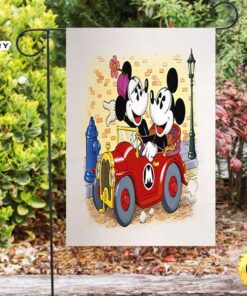 Disney Mickey Minnie Riding Car3…