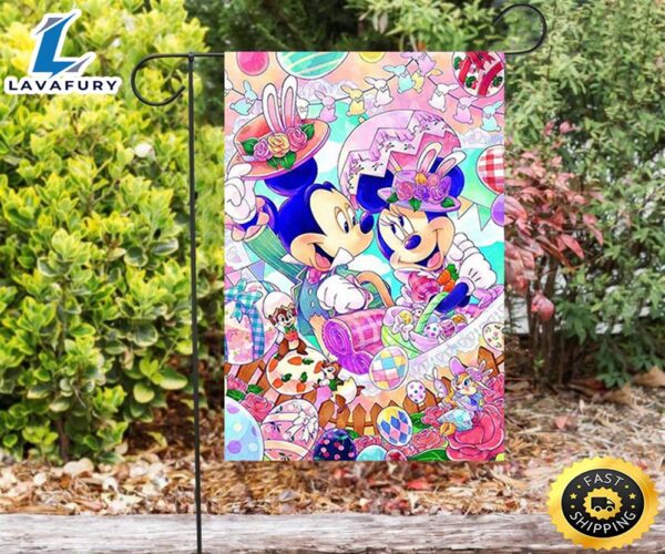 Disney Mickey Minnie8 Double Sided Printing Garden Flag
