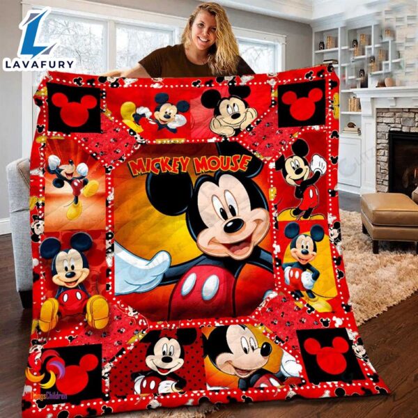 Disney Mickey Mouse Cute Lovely Blanket 2