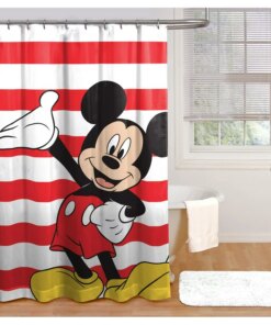 Disney Mickey Mouse Fabric Shower Curtain