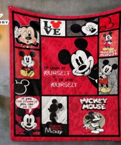 Disney Mickey Mouse Love Blanket