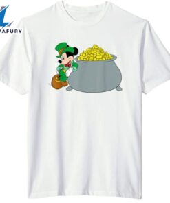 Disney Mickey Mouse St. Patrick’s Day Pot Of Gold T-Shirt