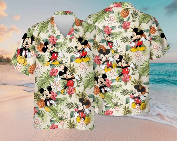 Disney Mickey Summer Beach Trip Family Hawaiian Shirt