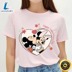 Disney Mickey Minnie Kissing Happy…