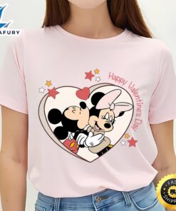 Disney Mickey Minnie Kissing Happy…