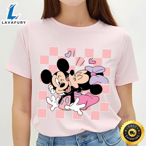 Disney Minnie Mickey Love Valentine Shirt