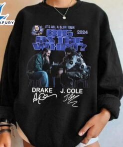 Drake J Cole Big As The What Tour 90s Unisex T-Shirt