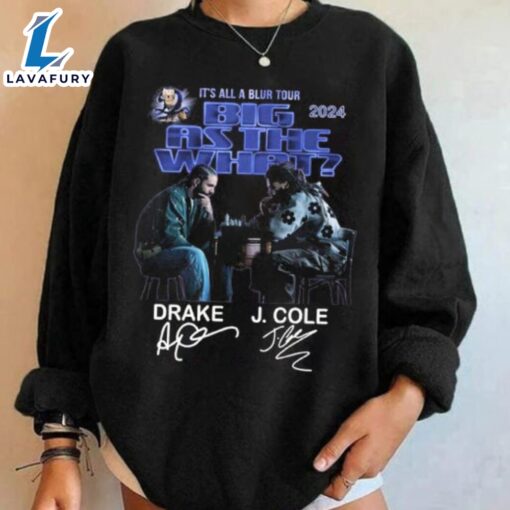 Drake J Cole Big As The What Tour 90s Unisex T-Shirt