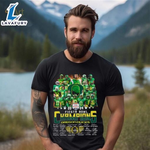 Ducks 2024 Fiesta Bowl Champions Shirt