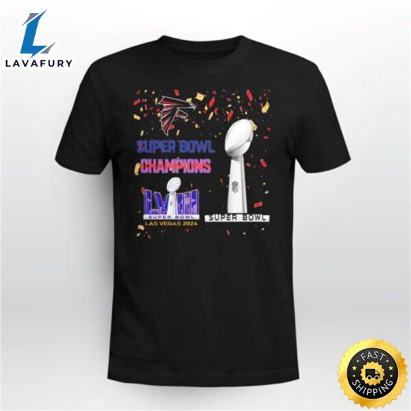 Falcons Super Bowl Champions Lviii Las Vegas 2024 Shirt