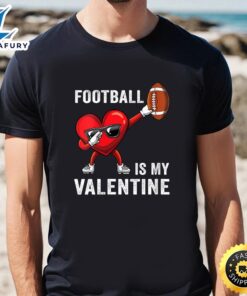 Football Lover Heart Dabbing Valentines…