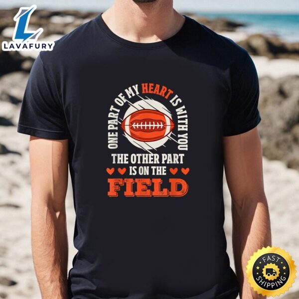 Football Valentine’s Day Field Game Valentine Sports Lover T-Shirt