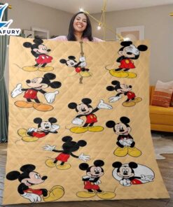 Funny Mickey Mouse Blanket