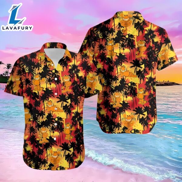 Garfield Aloha Hawaiian Shirt