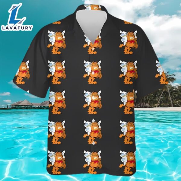 Garfield Sleepyhead Hawaiians Shirt