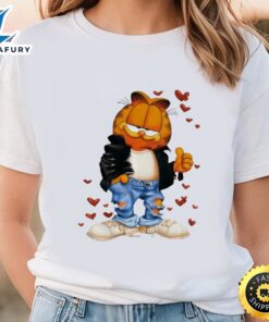 Garfield Valentine T-shirt Cute Gift…