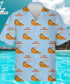 Gay Garfield Character Vacation Hawaiian…
