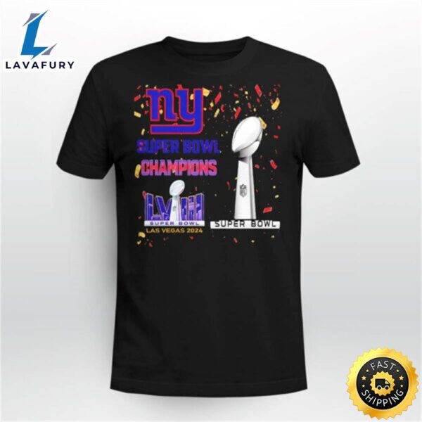 Giants Super Bowl Champions Lviii Las Vegas 2024 Shirt