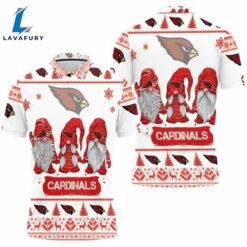 Gnomes Christmas Arizona Cardinals Polo…