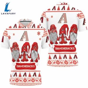 Gnomes Christmas Arizona Diamondbacks Polo Shirt