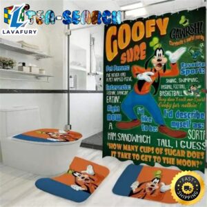 Goofy Disney Shower Curtains Bathroom…
