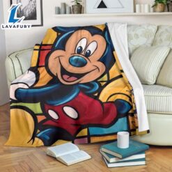 Graphic Art Mickey Mouse Fleece…