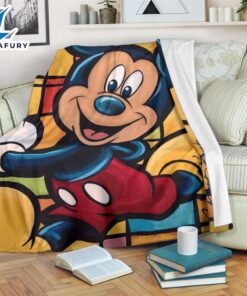 Graphic Art Mickey Mouse Fleece…