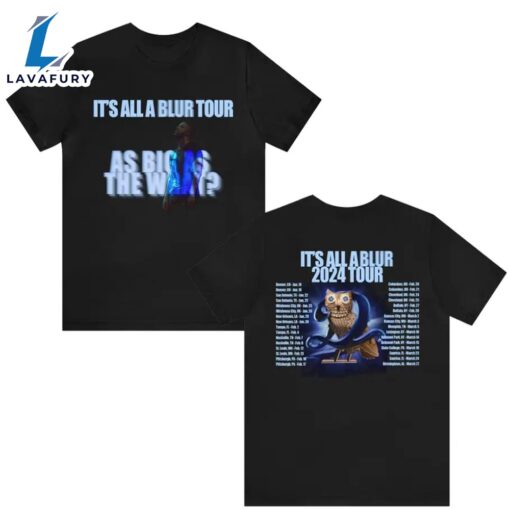 Graphic Drake J Cole Big As The What Tour 2024 T-Shirt Size For Fans