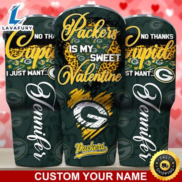 Green Bay Packers NFL-Custom Tumbler You Are My Sweet