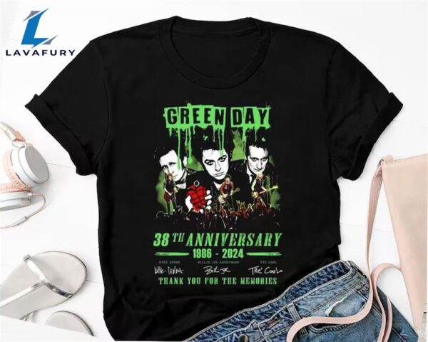Green Day The Saviors 2024 Music Tour T-Shirt Gift For Fans