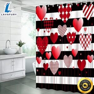 Happy Valentines Day Shower Curtain…