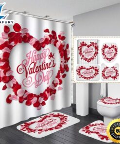 Happy Valentines Day Shower Curtains…
