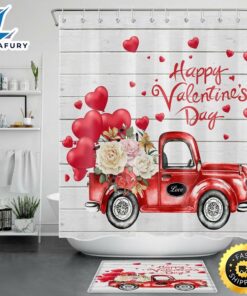 Happy Valentines Day Shower Curtains…