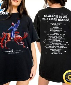 Hot Bad Bunny Nadie Sabe Album T-Shirt