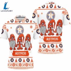 Houston Astros Christmas Gnomes Polo…