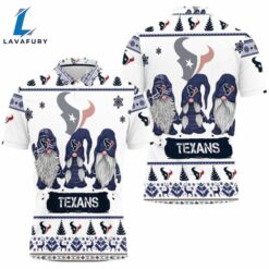 Houston Texans Christmas Gnomes Polo…