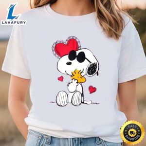 Hug Snoopy Joe Cool Valentine Shirt