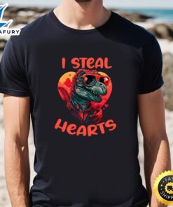 I Steal Hearts Dinosaur T-Rex…