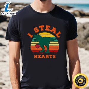 I Steal Hearts Dinosaur Valentine…