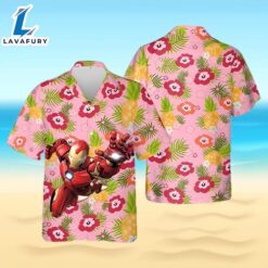 Iron Man Avengers With Floral…