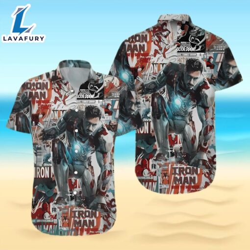 Iron Man Cute Summer Gift Hawaiian Shirt For Men And Women