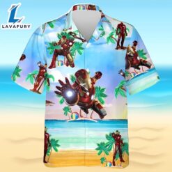 Iron Man Hawaiian Shirt For…