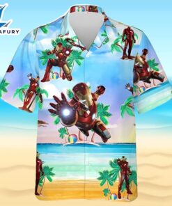 Iron Man Hawaiian Shirt For…